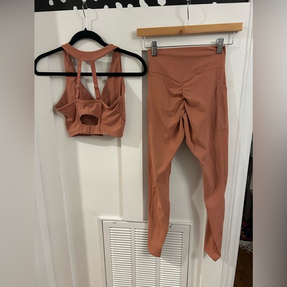 Gymshark X Whitney Simmons Everyday pocket leggings longline sports bra set - Picture 6 of 12